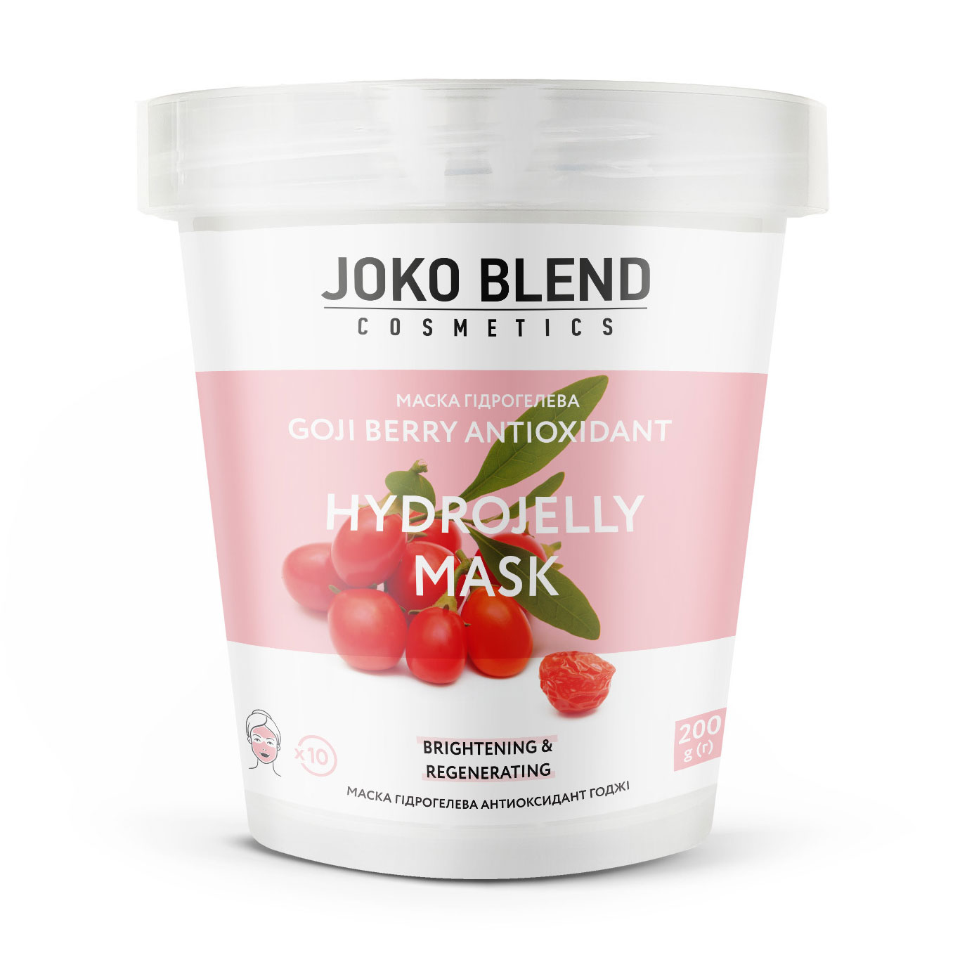 Гідрогелева маска для обличчя Joko Blend Goji Berry Antioxidant Hydrojelly Mask, 200 г